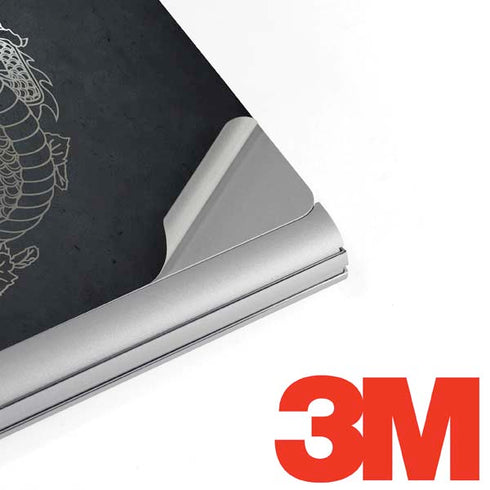 Chinese Black Dragon Surface Book 2 13.5in Skin